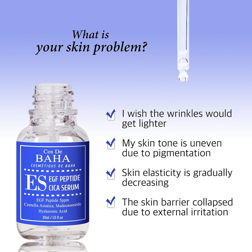 Amazon.com: EGF Peptide-Enriched Facial Serum with Cica